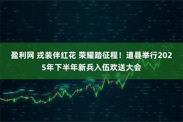 盈利网 戎装伴红花 荣耀踏征程！道县举行2025年下半年新兵入伍欢送大会